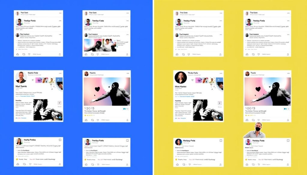 Comparison of Breckie Hill's presence across multiple platforms including Erome