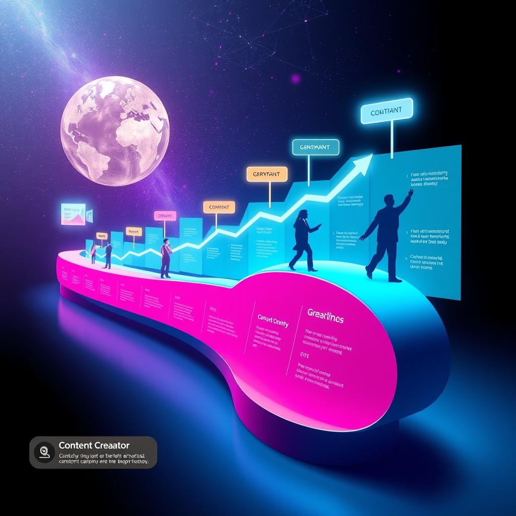Visual representation of Breckie Hill's future growth potential in the creator economy
